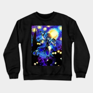 Starry Sora Night Crewneck Sweatshirt